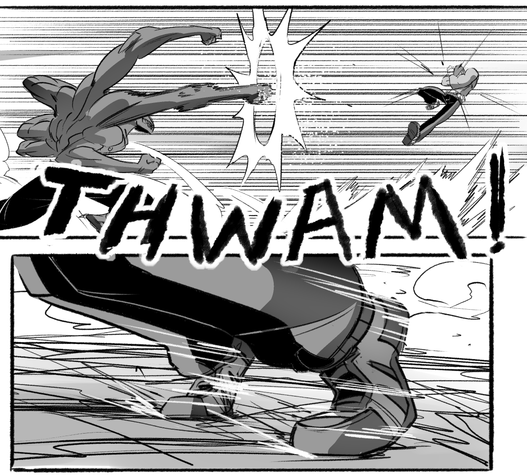 The Showdown Part VI panel 8
